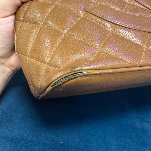 AUTHENTIC Chanel Caviar Leather Medallion Tote - Picture 4 of 12